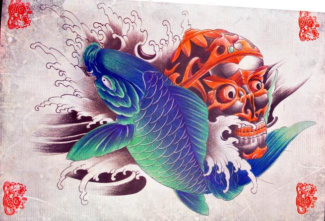 嘎巴拉纹身