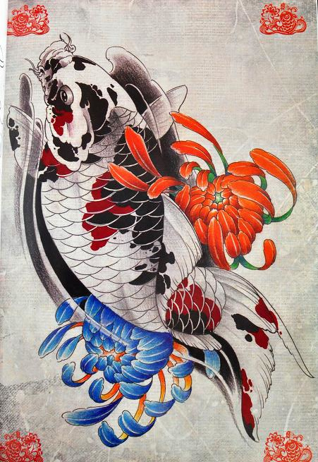 鲤鱼纹身