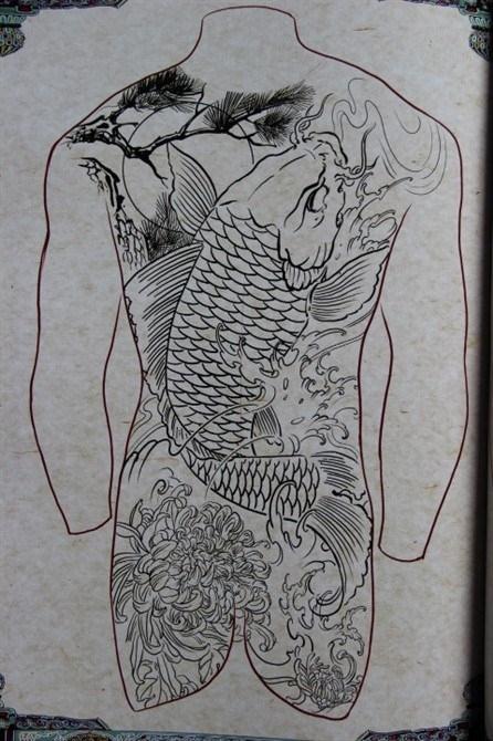鲤鱼纹身
