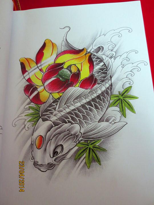 鲤鱼纹身