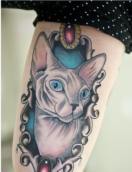 猫咪纹身