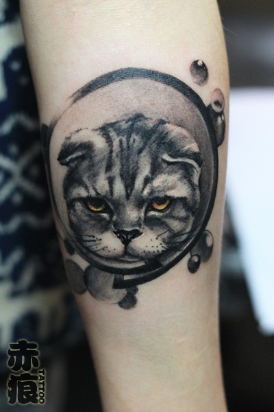 加菲猫纹身