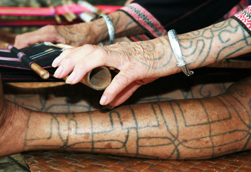黎族纹身,最古老的纹身