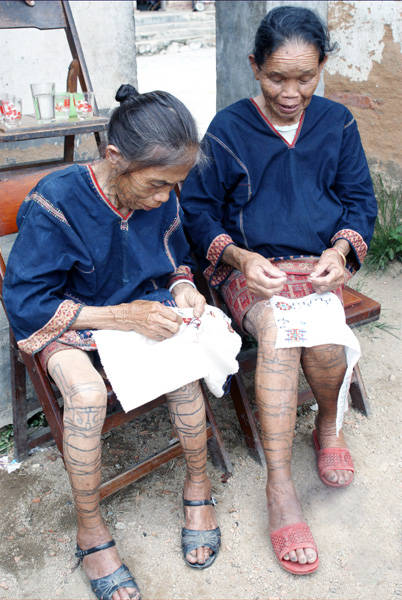 黎族纹身,最古老的纹身