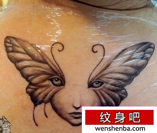 颈部纹身
