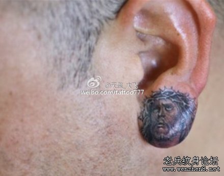 头部纹身
