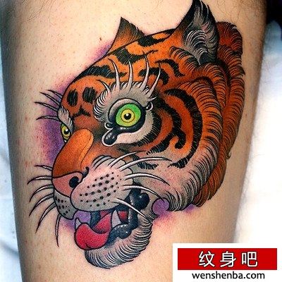 为喜欢纹身的朋友推荐老虎纹身