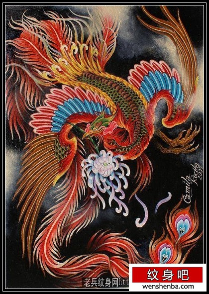 凤凰纹身