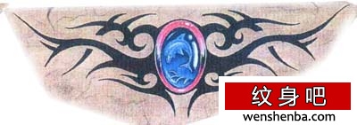 图腾腰花纹身（tattoo)