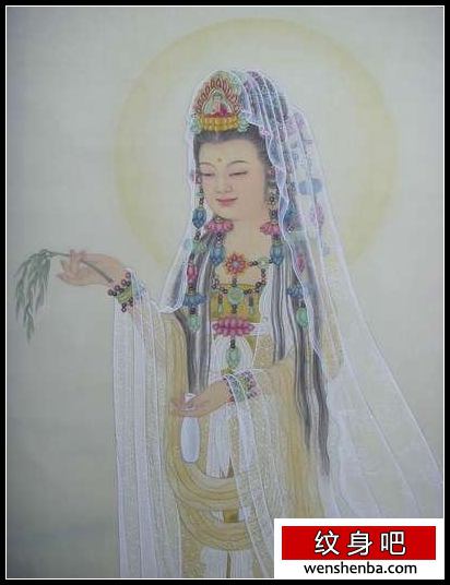 杨柳观音纹身
