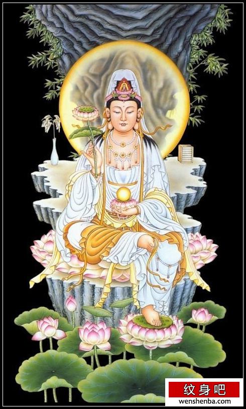 纹身男性纹身之观音纹身（分享）