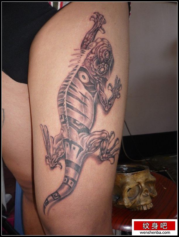 纹身男性纹身—蜥蜴纹身（精品）