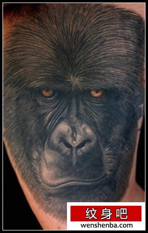 黑猩猩纹身