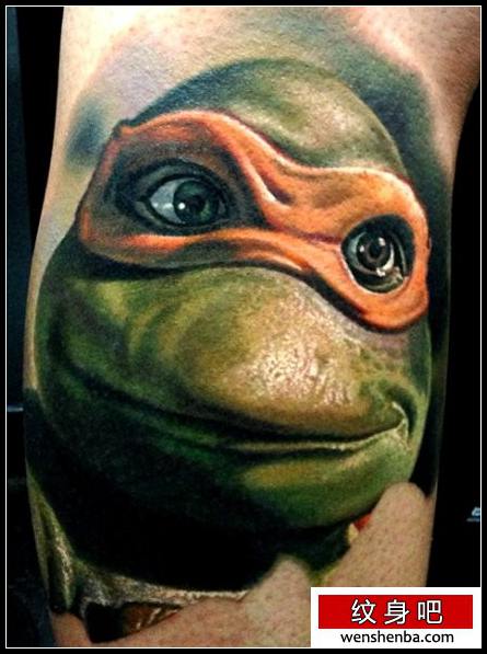 纹身介绍一张忍者神龟纹身分享